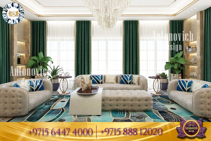 Luxury living rooms design 
