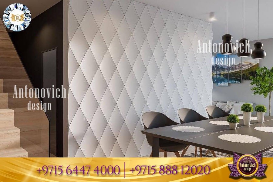 Luxurious décor design for wall panels