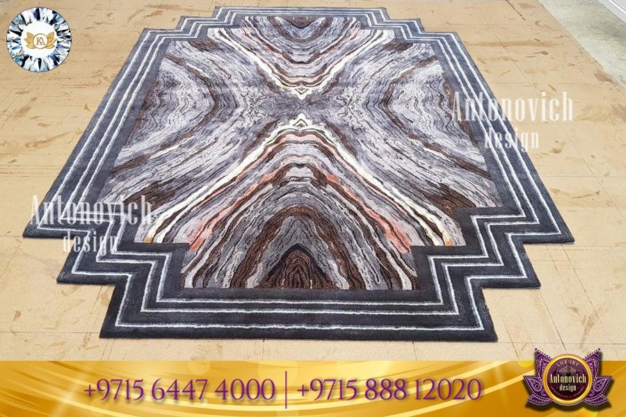 Luxurious flooring design with stylish carpets by KA Luxury