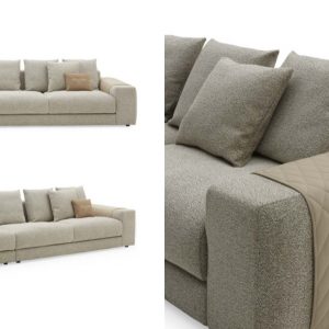 Luxury Two-tone Modern Sofa
