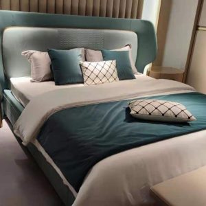 Teal Green Bed