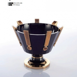 Luxury Black Point Table Vase