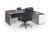 Luxury Chromium-plated executive manager desk