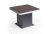 Square Chromium-plated conference desk