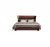 Brown Bed With Headboard