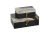Black Marble Pattern Top Jewelry Boxes With Decorative Handle