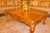 Gold glossy-finish coffee table